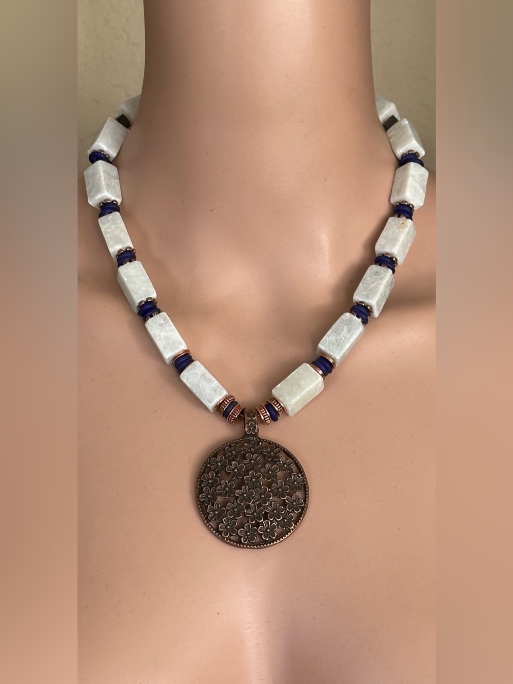 22 inch Mixed Bead Necklace NWOT